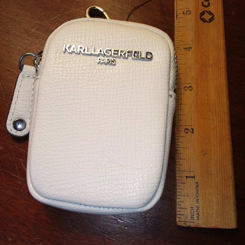 AUTHENTIC KARL LAGERFELD CHANGE/CARD HOLDER NEW WITHOUT TAG